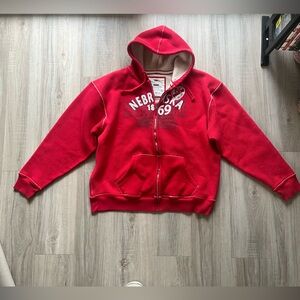 J. America Red Men's Hoodie